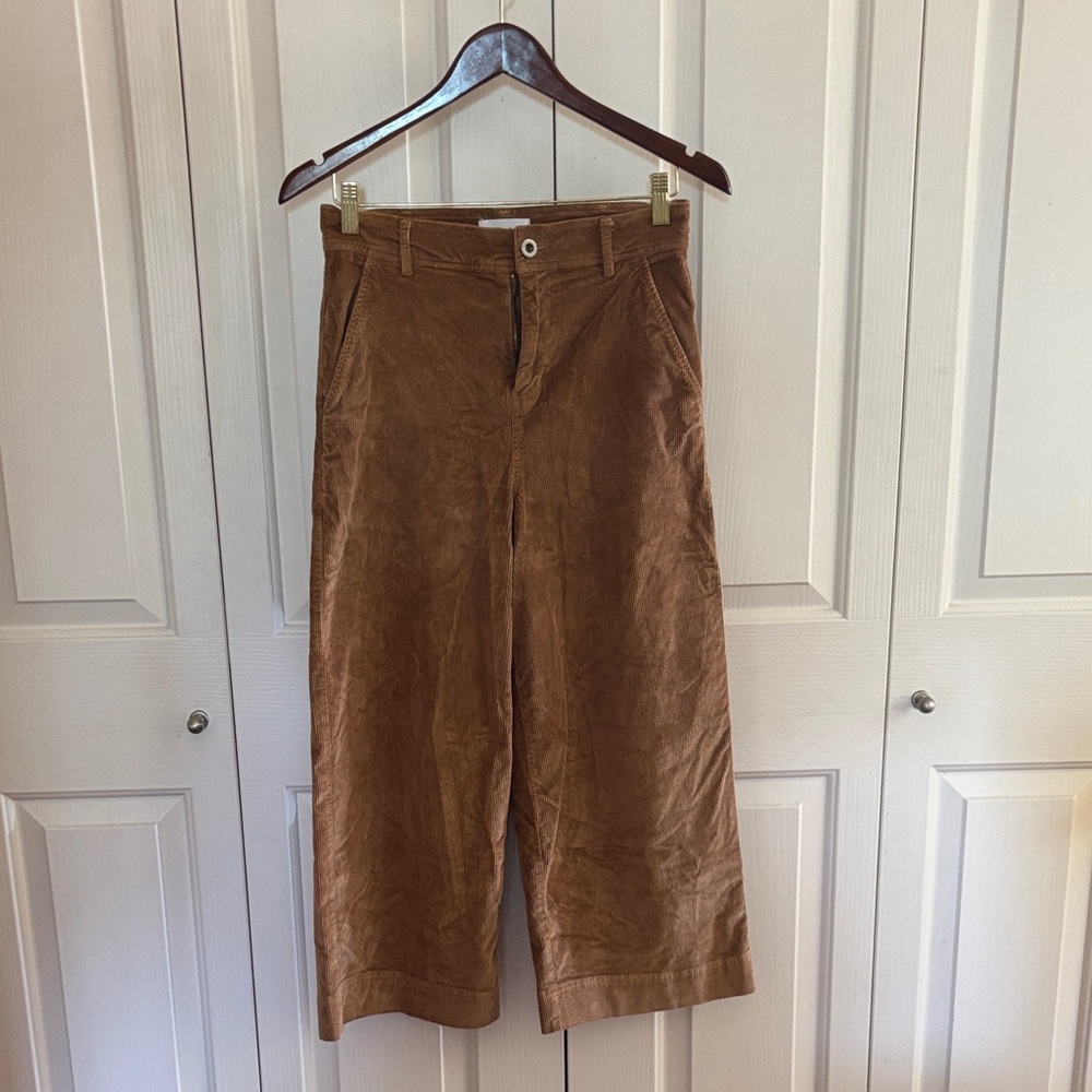 Bella Dahl Brown Cropped Pants
